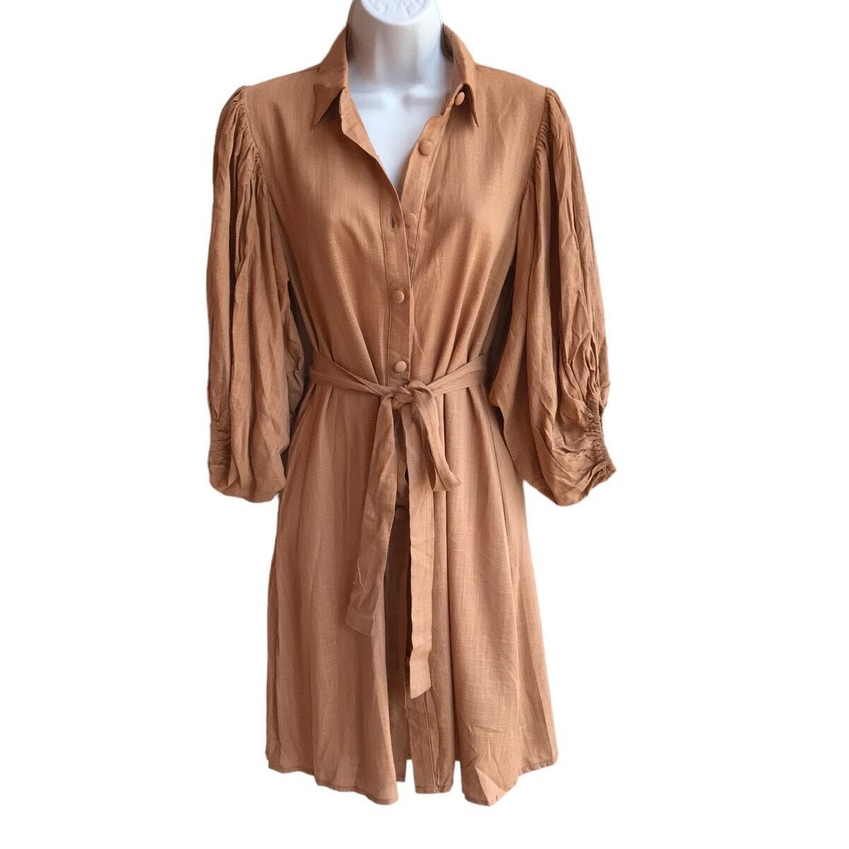 linen color dress Linen Hazel Dress