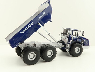 MOTORART 1/50 VOLVO Refuse Truck 清掃車 Motorart Volvo A40G Articulated Hauler Dump Truck Diecast