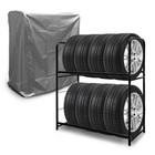 Reifenständer Profi Werkstattregal Reifenregal höhenverstellbar Reifenhalter