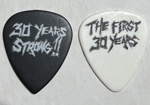 JUEGO DE 6 PÚAS DE GUITARRA METALLICA Fillmore The First 30 Years XXX 2011 Tour con ESTUCHE - Imagen 3 de 7