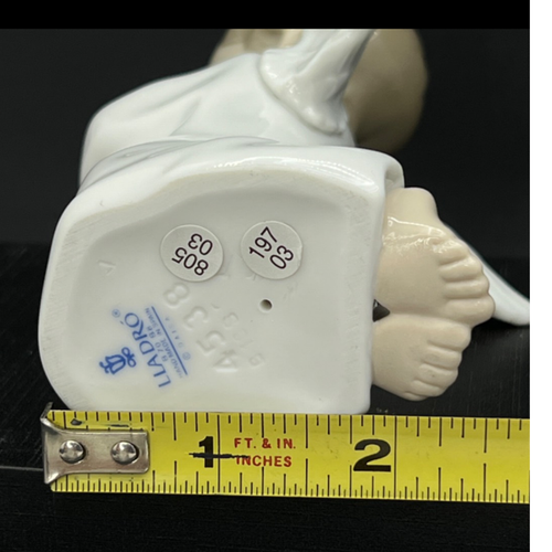 Lladro Porcelain "Angel Praying" Figurine 5438 - 第 6/7 張圖片