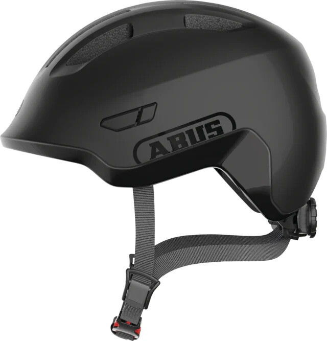 Casque vélo ABUS Smiley 3.0 ACE LED noir Velvet Black en taille M pour enfants