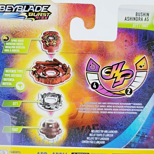 Beyblade E7712 Burst Rise Hypersphere Bushin Ashindra A5 Starter Pack NEW - Picture 4 of 7