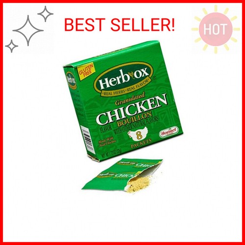 Herb-Ox Bouillon Päckchen Huhn Instant Brühe & Gewürz 1,13 oz Box - Bild 1 von 2