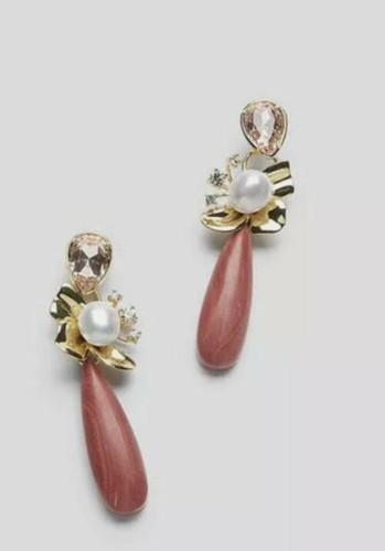 Mimco "Inflorescence Drop Earrings Two Ways" new RRP $149.95 + Dust Bag ππππ - Picture 3 of 6