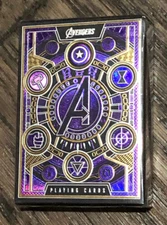 Marvel Avengers: Purple Edition Playing Cards by theory11 Infinity Saga Official