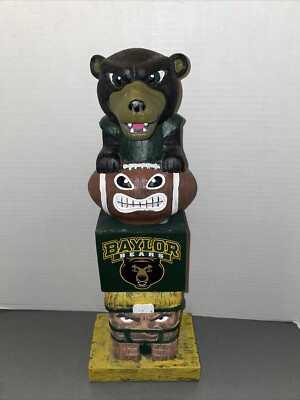 Baylor University Bears Tiki Tiki Totem Statue Baylor Bears, My Evergreen 16 