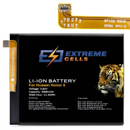 Extremecells Akku passend für Huawei P8 Lite (2017) HB366481ECW + Werkzeug Set - Bild 2 von 2