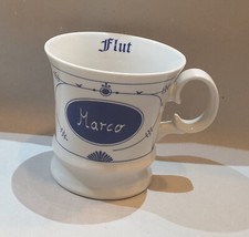 Ocean Line by Wilhahn  Namensbecher Kaffeepott Indisch Blau Jeder Name m&ouml;glich