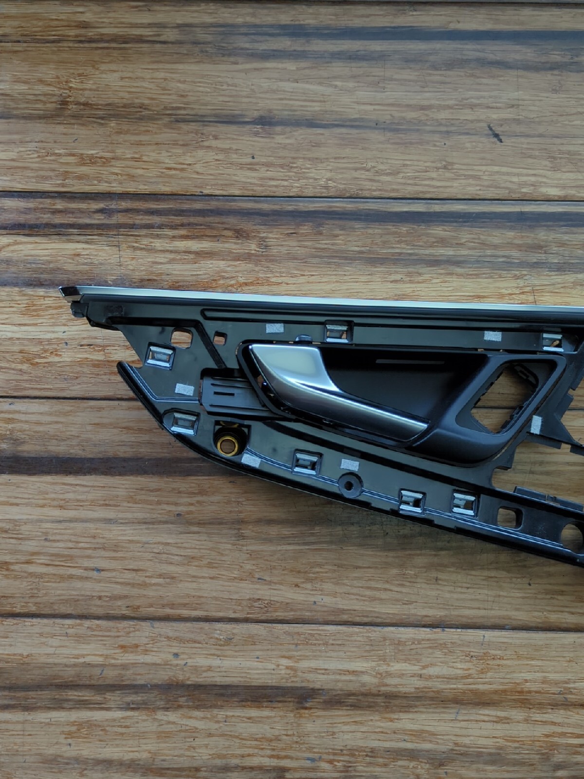 ?2017 AUDI Q7 FRONT LEFT INTERNAL HANDLE DOOR 4M0837019C OEM 