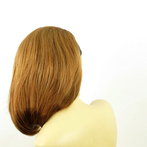 Peluca con diadema elastica corto cobre rubio oscuro MADY g27 PERUK - Picture 5 of 8