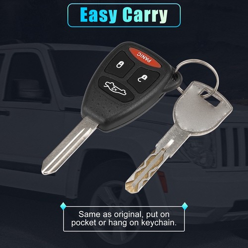 Ricambio Keyless Ingresso Telecomando Auto Portachiavi KOBDT04A 315MHz per Chrysler 300... - Foto 7 di 7