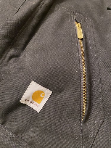 Carhartt Bib Overalls Men’s Size 48 Black Insulated Quilt R38 - 48x32 - NWOT - Picture 9 of 21