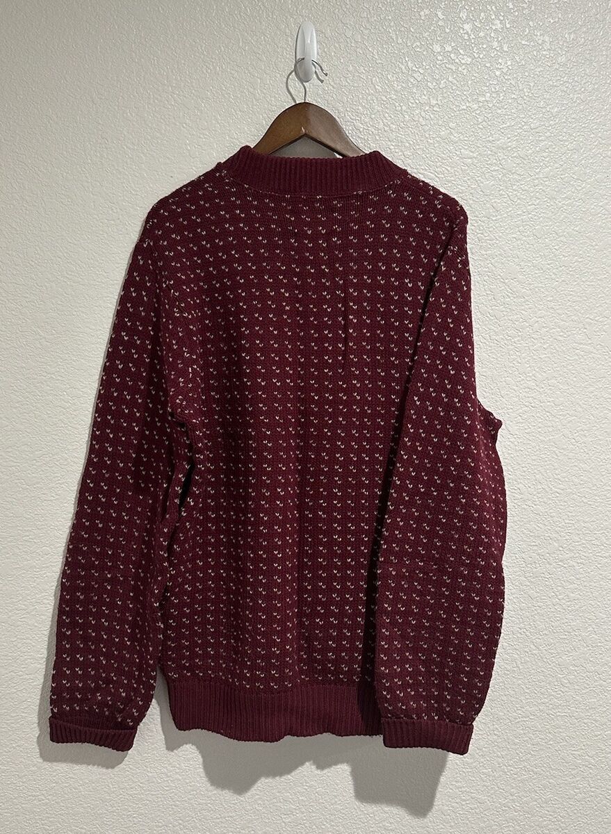 VINTAGE Eddie Bauer Wool Birdseye Sweater Adult Size Large VINTAGE Eddie Bauer Wool Birdseye Sweater Adult Size Large