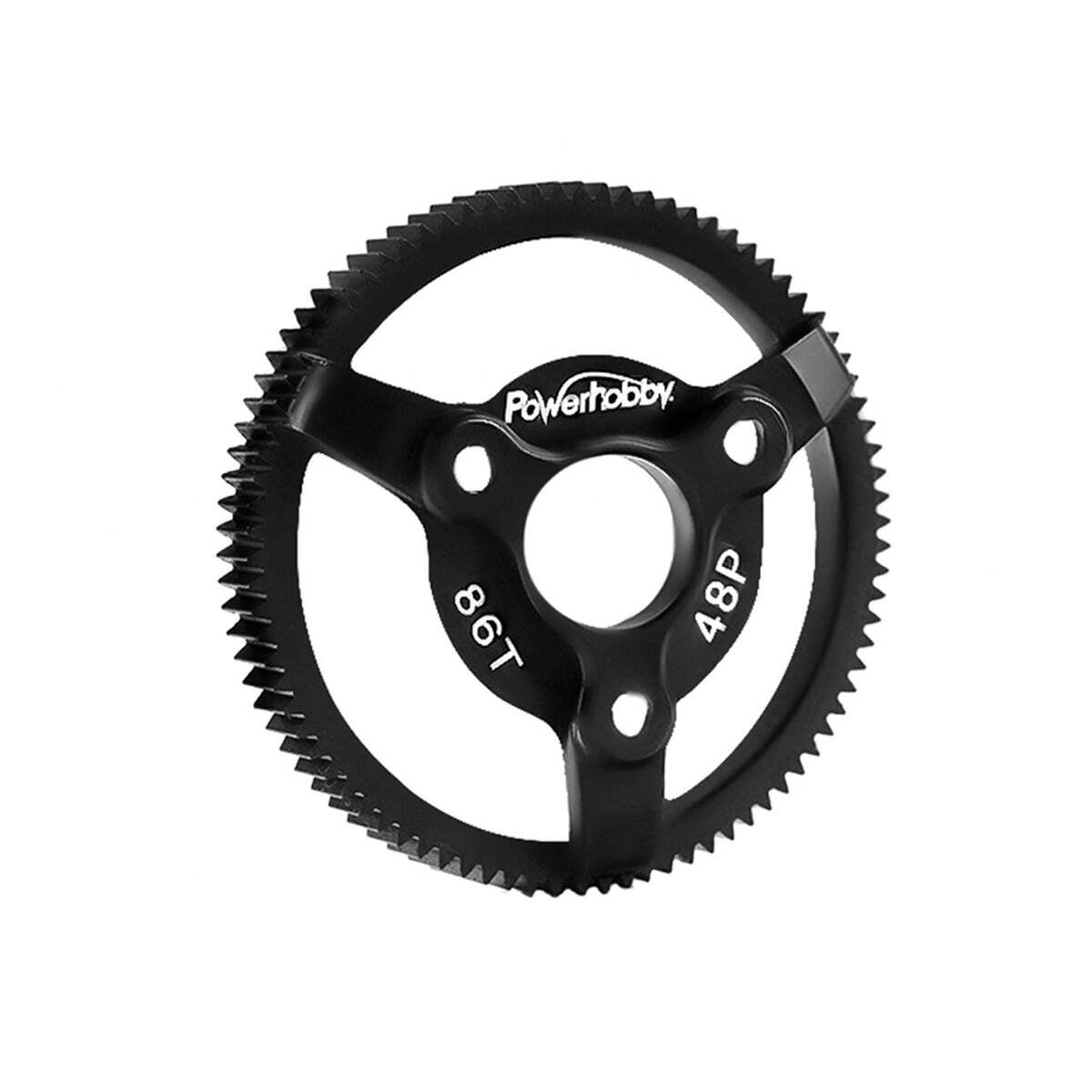 WIRED × L GEAR SOLID Powerhobby 86T 46P Hardened Steel Spur Gear FOR Traxxas Slash