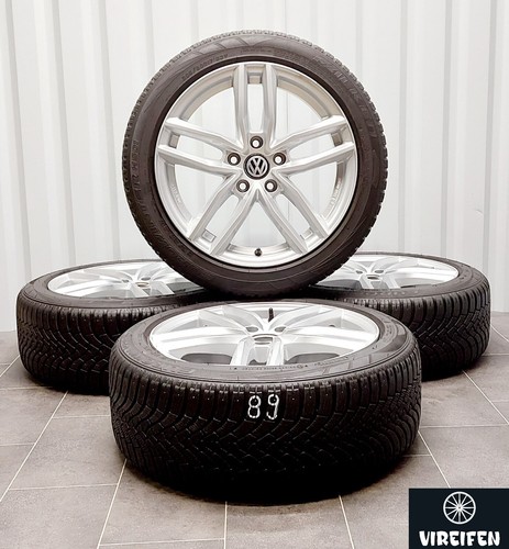 VW Caddy 2K Passat Skoda Octavia Superb 17 Zoll Winterreifen Winterräder 7,5mm - Bild 1 von 11