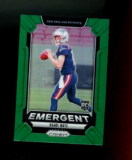 2024 Panini Prizm 4 Drake Maye RC green emergent Prizm