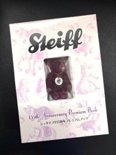 Steiff Premium Book Teddy Bear Key Ring Set 135th Anniversary ro