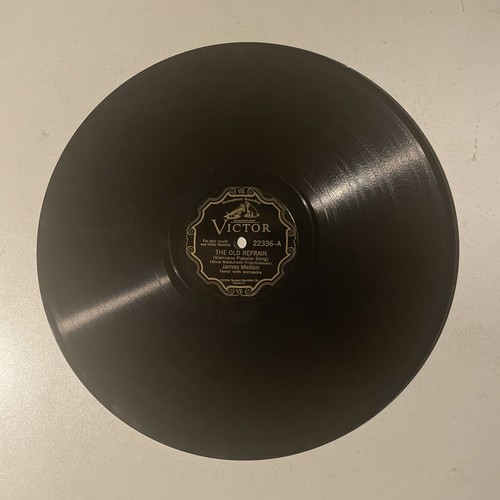 10" 78 RPM-James Melton-The Old Refrain/The Hills of Home/Victor 22336 - Picture 2 of 4
