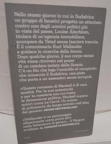 Henning Mankel - Polizieschi - 8 titoli in descrizione - singoli o multipli - Foto 9 di 17