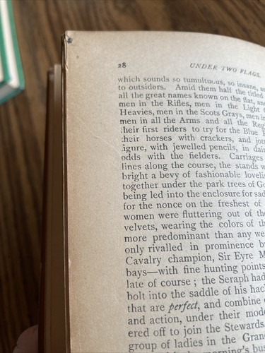 Antique Caxton Edition Under Two Flags By Ouida - Hardcover - Picture 10 of 12