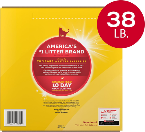 Clumping Cat Litter, 24/7 Performance, Multi Cat, 38 Lb. Box - Picture 5 of 12