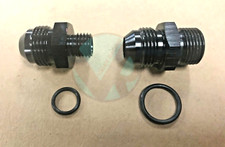 Bosch 044 Fuel Pump Inlet Outlet Fittings Black 8 An -8 E85 Compatible