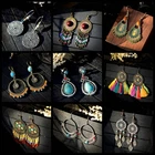 Vintage Fashion Bohemian Fringe Boho Tassel Hook Dangle Women Ethnic Earrings
