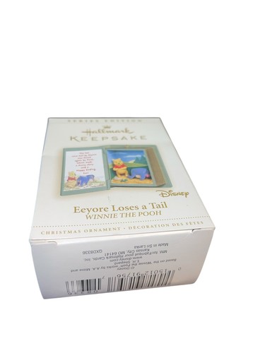 Hallmark Andenken Ornament Disney Winnie Puuh Buch Eeyore verliert einen Schwanz 2006 - Bild 10 von 11