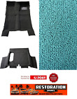 <!--F#f_0-->HOLDEN FB EK manual trans SEDAN MOULDED TURQUOISE LOOP FRONT REAR & BOOT CARPET<!--F/-->