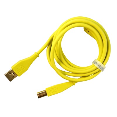 DJ TECHTOOLS Chroma Cable, green USB A-B - Kabel für DJs