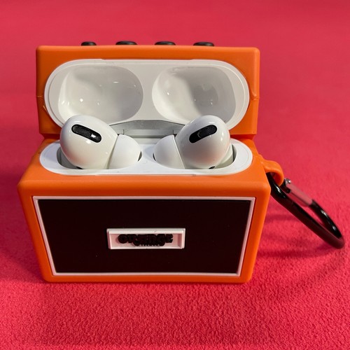 Étui AirPods - Ampli guitare Marshall Fender Orange design - pour Air Pods 1/2 3 Pro - Photo 50 sur 51