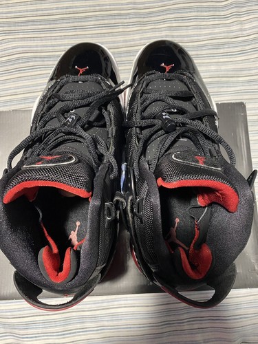 8,5- Jordan 6 anillos negro rojo universitario 2008 criado - talla 8,5 - Imagen 3 de 6