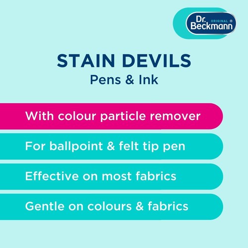 Dr. Beckmann Stain Devils Pen & Ink | With colour particle remover | 50ml - Picture 3 of 3