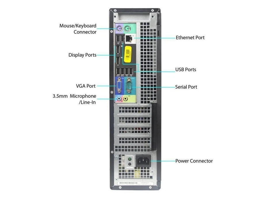 Windows 11 Pro Dell i7 1TB SSD 32GB RAM WiFi Computer PC Desktop Office 2024 - Image 2 of 3