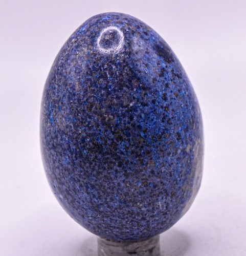 55mm Dumortierita Azul Rico con Inclusiones Cuarzo Cristal Mineral Piedra Huevo Perú - Imagen 4 de 5