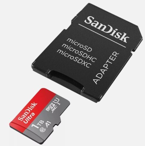 Carte mémoire SanDisk 1 To Ultra microSDXC UHS-I avec adaptateur SD - 150 Mo/s - Photo 3 sur 5