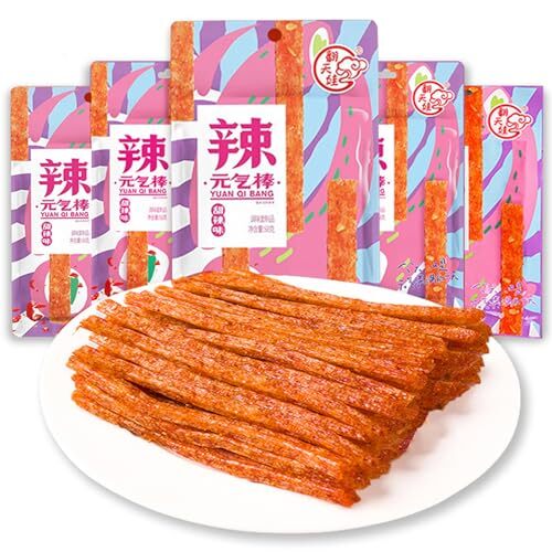 Latiao Spicy Strips 5 Packs Latiao Spicy Gluten Classic Chinese Special Snack