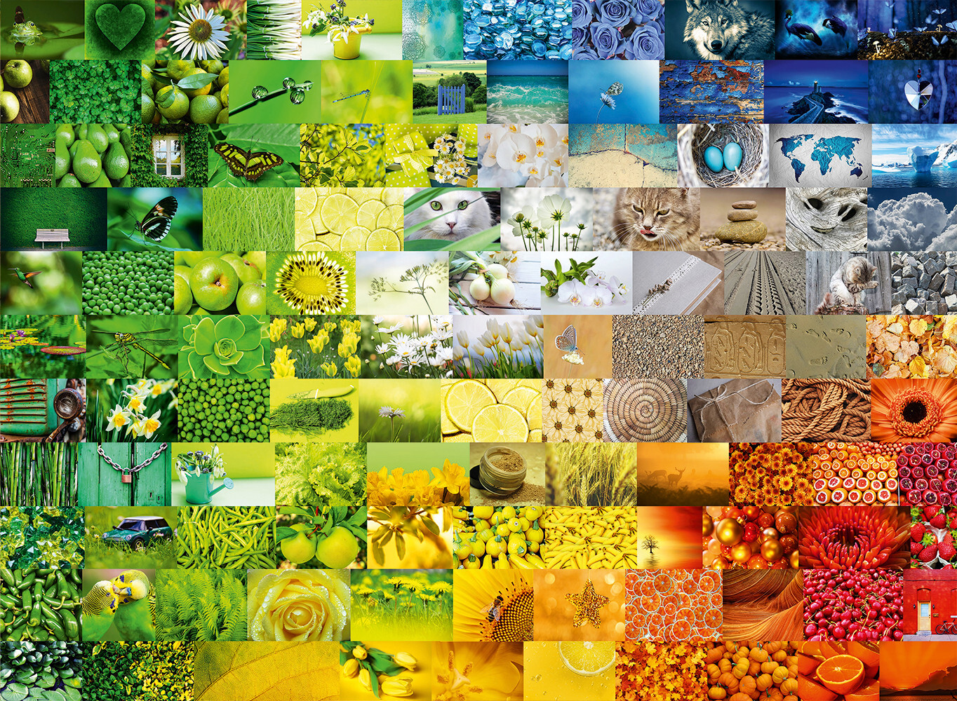 Puzzle Couleurs Merveilleuses 3000 pièces pour vos soirées chalet