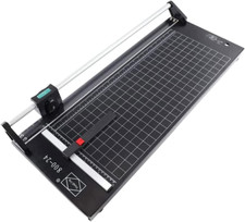 US Stock - 24 Inch Manual Precision Rotary Paper Trimmer, Sharp Photo Paper Cutt