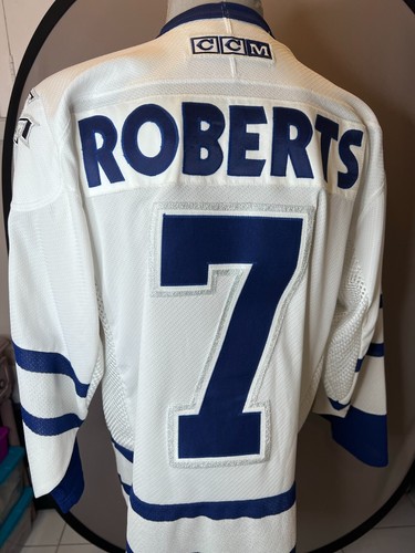 NHL CCM Toronto Maple Leafs Gary Roberts #7 Asst. Capt. Jersey Mens Large - Picture 6 of 8
