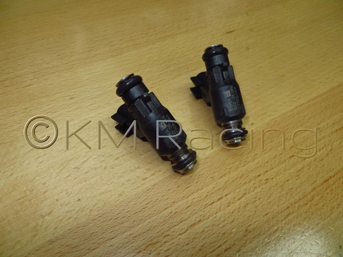 2x New 06+ Harley Davidson Motorcycle 27709-06A 25 Degree Fuel Injectors - Foto 6 di 8