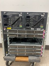 Cisco Catalyst WS-C4507R E 4500E Series 7 slot Chassis x5 48port Switches Fan
