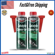 2X Cans Catalytic Converter Cleaner, Oxygen Sensor Cleaner, Pass Emissions, Fuel