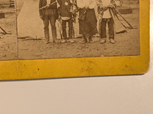 Foto stereovista nativi americani indiani Pawnee - Foto 8 di 20