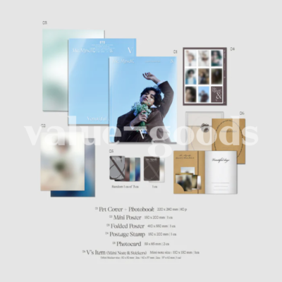 BTS Me, Myself, and V 'Veautiful Days' Special 8 Photo Folio V