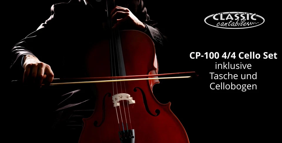 Violoncello 4/4 Principianti Cello Set Studente Con Archetto Custodia 4 Cordas - Immagine 2 di 4