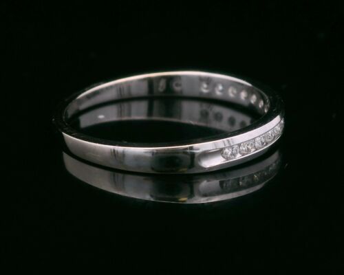 14kt White Gold 14pts Diamond Ring - Size 7 - 1.66g - Picture 5 of 9