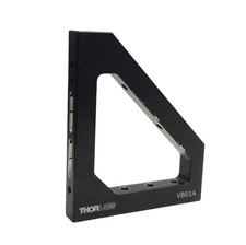 Thorlabs VB01A Vertical Bracket For Breadboards, 1/4"-20 Tapped *Milled Holes*