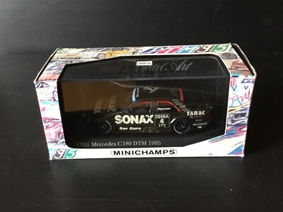 AMG Mercedes C 180 DTM 1995 Magnussen #4 Sonax Tabac Ups 1:43 Minichamps